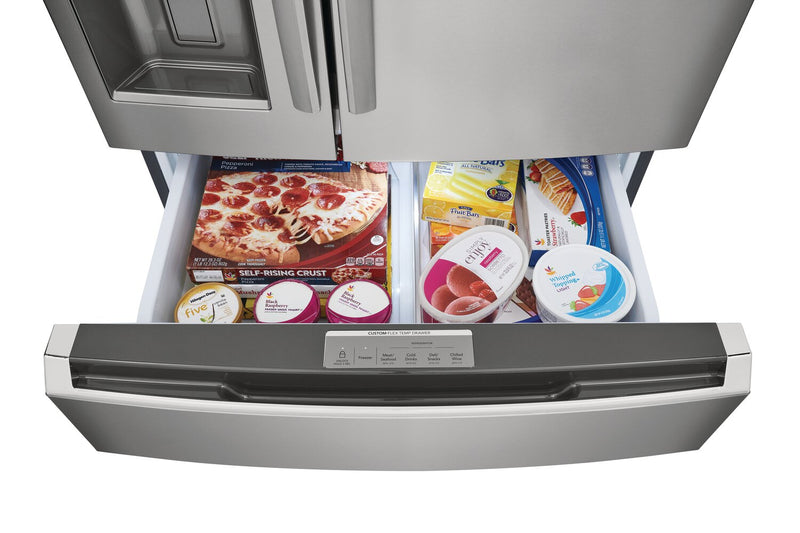 Réfrigérateur Frigidaire Gallery de 21,5 pi³ et de 36 po de profondeur comptoir à 4 portes françaises - acier inoxydable Smudge-ProofMD - GRMC2273CF