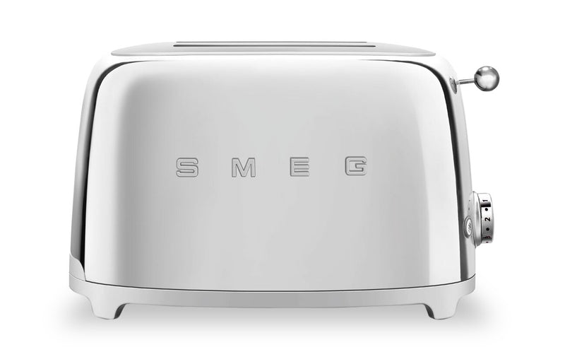 Grille-pain classique Smeg à 2 tranches - TSF01SSUS