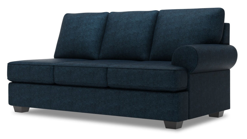 Sofa de droite Roll de la collection Sofa Lab - Luxury Indigo