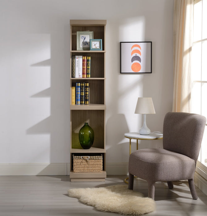 Section latérale de rangement du meuble Axel