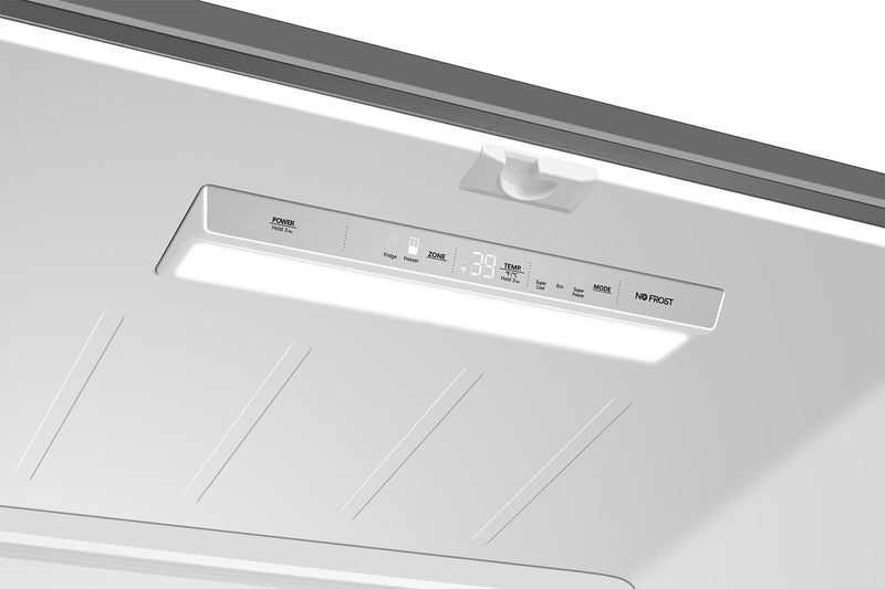 Réfrigérateur Hisense de 22,5 pi³ et de 36 po à portes françaises - acier inoxydable - RF225A3CSE