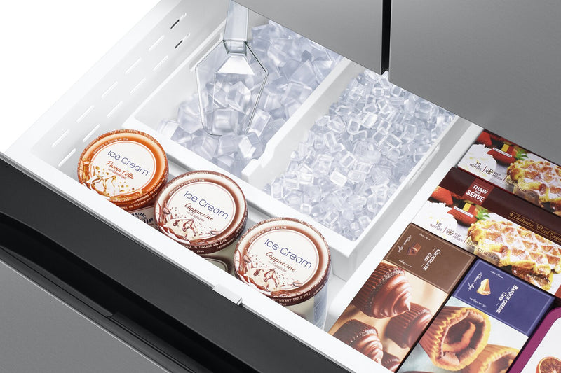 Réfrigérateur Samsung de 32 pi³ et de 36 po pleine profondeur à portes françaises - acier inoxydable - RF32CG5100SRAA