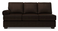Sofa-lit de gauche Roll de la collection Sofa Lab- Luxury Chocolate