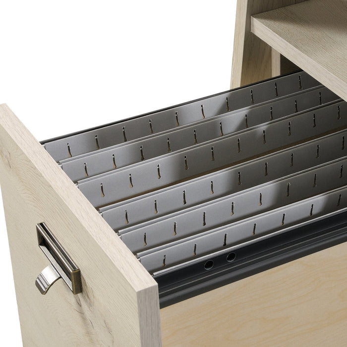  Bureau de direction Kyree de 59,06 po à 4 tiroirs - marron blanchi