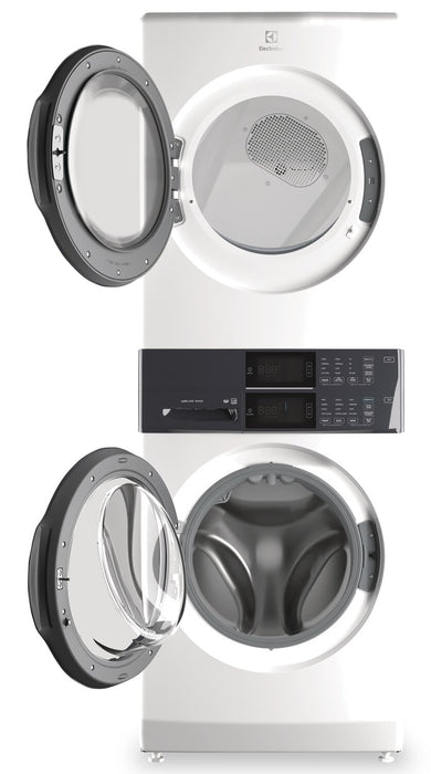 Tour de buanderie Laundry TowerMC Electrolux à chargement frontal de 5,1/8,0 pi³ - blanche - ELTE730CAW