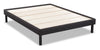 Base plateforme Breeze pour lit simple très long - gris foncé