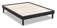 Base plateforme Breeze pour lit simple très long - gris foncé