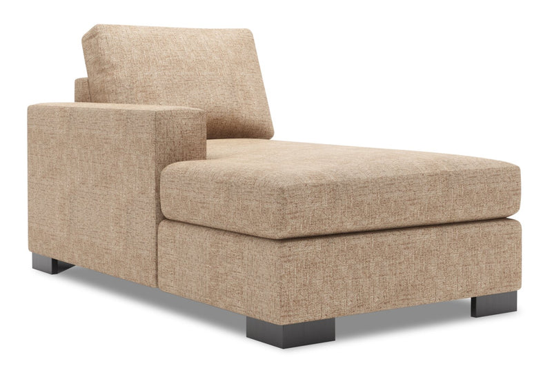 Fauteuil long de droite Track de la collection Sofa Lab - Luxury Taupe