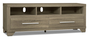 Meuble pour téléviseur Glendale de 60 po avec rangement et système de gestion des câbles pour téléviseurs jusqu’à 65 po - gris