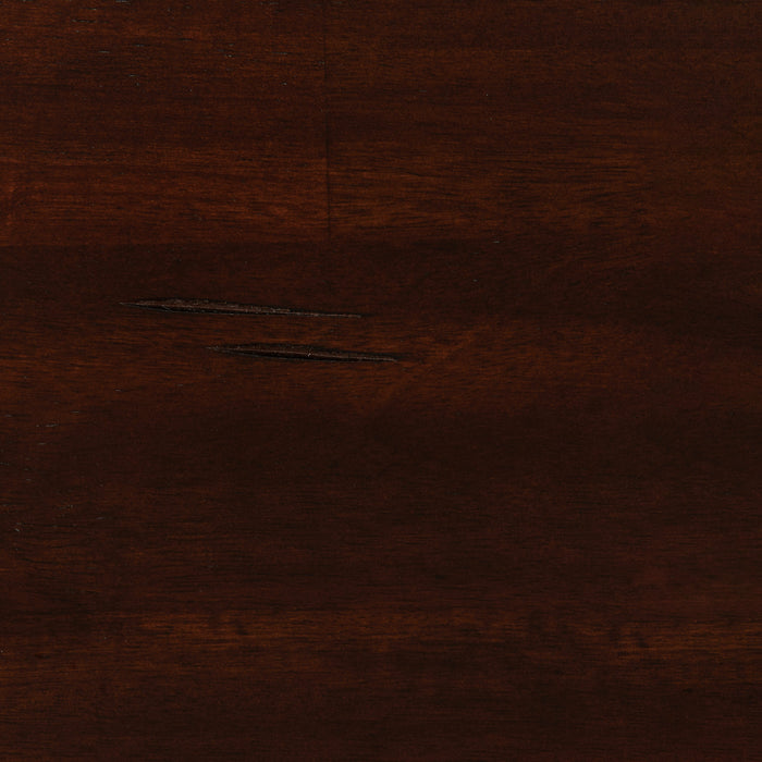 Ensemble de chambre à coucher Sonoma 6 pièces avec lit, commode, miroir et table de nuit, brun manguier - format très grand lit