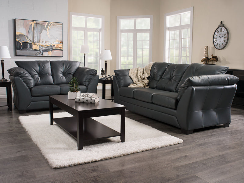 Ensemble 3 tables traditionnelles Aspen de 47,3 po (table à café et 2 tables de bout) - brun espresso