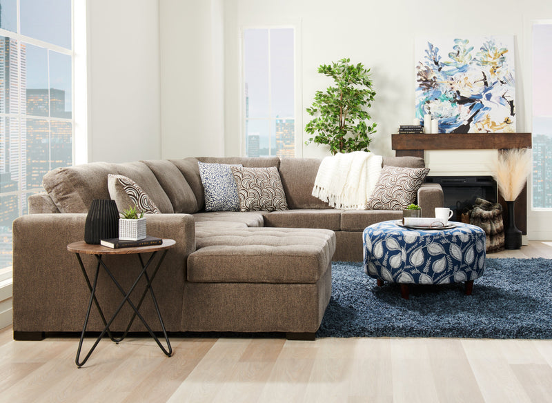 Table d'appoint Spencer de 20 po - brune