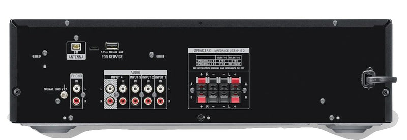 Récepteur stéréo Sony à 2 canaux avec entrée phono et Bluetooth - STRDH190