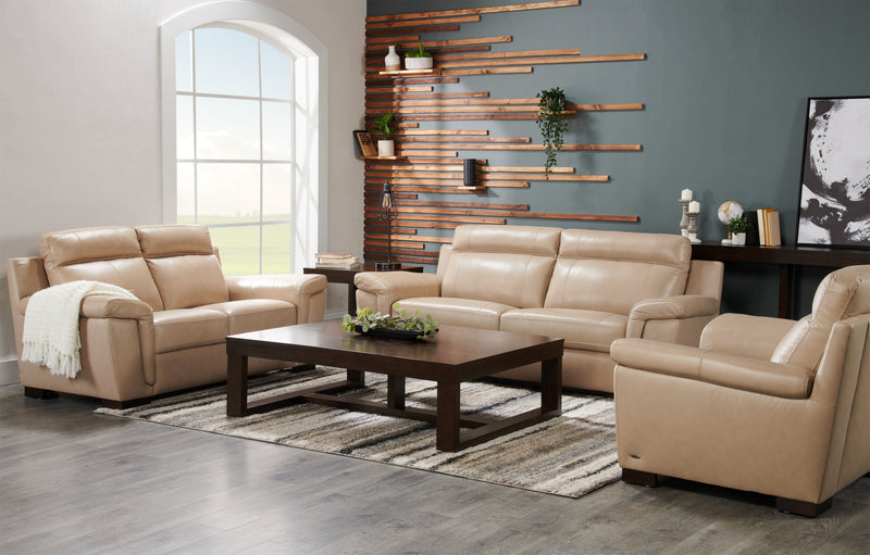 Table à café contemporaine Watson de 56 po - bois brun foncé