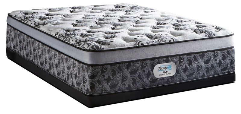 Ensemble matelas ferme à Euro-plateau GL5 Genesis de Beautyrest World Class pour lit simple