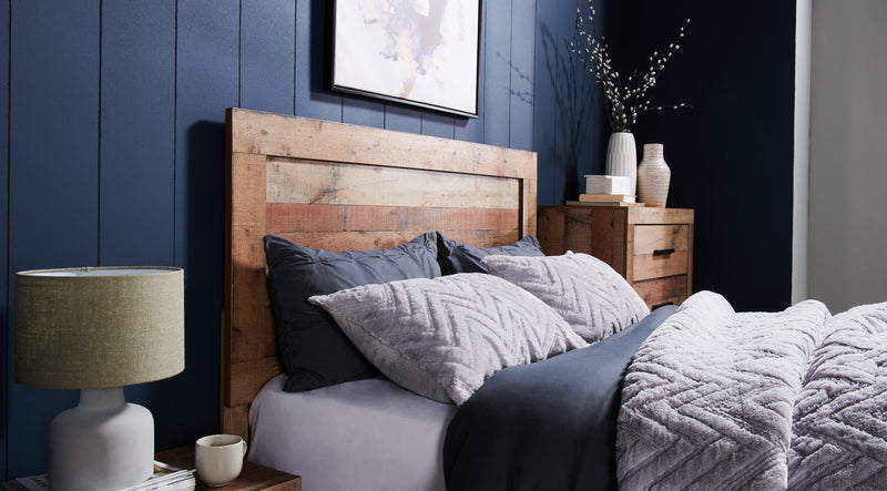 Ensemble d'édredon Tilda 3 pièces pour très grand lit - gris