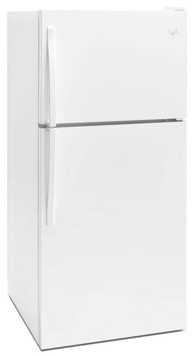 Réfrigérateur Whirlpool de 18,3 pi³ et de 30 po à congélateur supérieur - blanc - WRT148FZDW