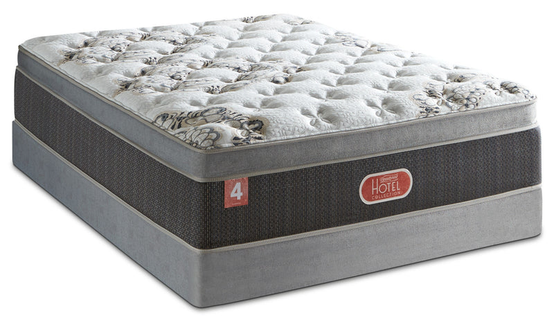 Ensemble matelas semi-ferme à Euro-plateau Hotel Diamond 4 de Beautyrest pour lit simple