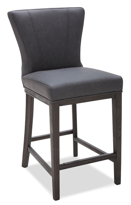 Tabouret Quinn de hauteur comptoir, ensemble de 2 - gris