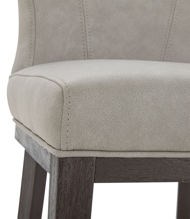 Tabouret Quinn de hauteur comptoir, ensemble de 2 - taupe