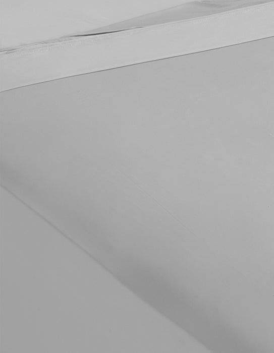 Ensemble de draps haute performance Ver-TexMD de BEDGEAR 5 pièces pour très grand lit divisé - gris clair