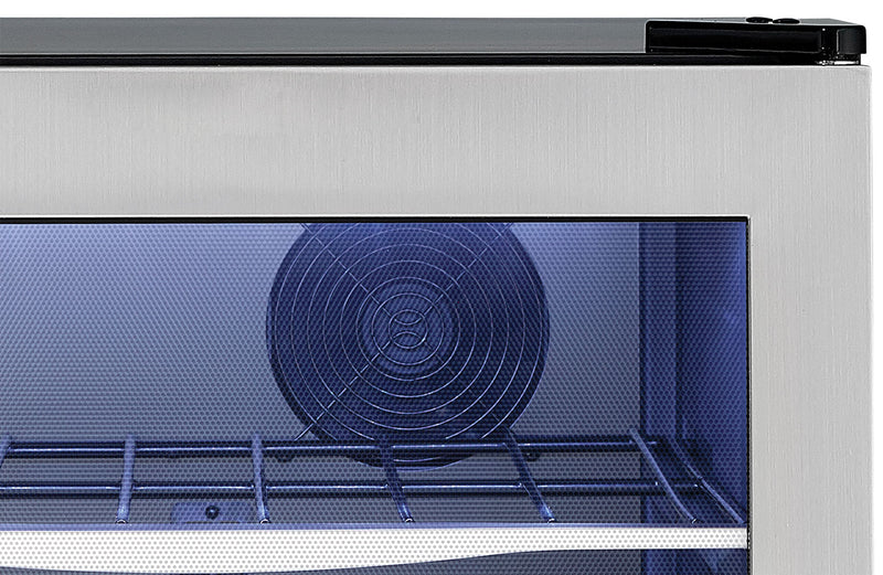 Refroidisseur à vin Danby de 4 pi³ et de 19,4 po à 2 zones - acier inoxydable - DWC040A3BSSDD