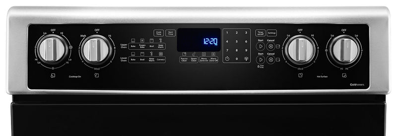 Cuisinière électrique Whirlpool de 6,7 pi³ - acier inoxydable - YWGE745C0FS