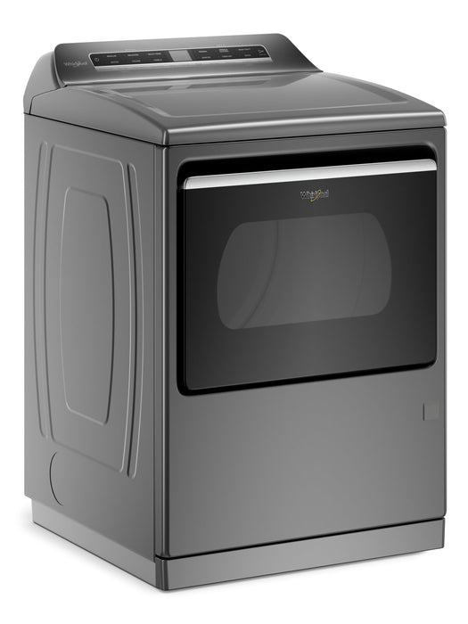 Sécheuse électrique intelligente à la vapeur Whirlpool de 7,4 pi³ - ombre chrome - YWED7120HC