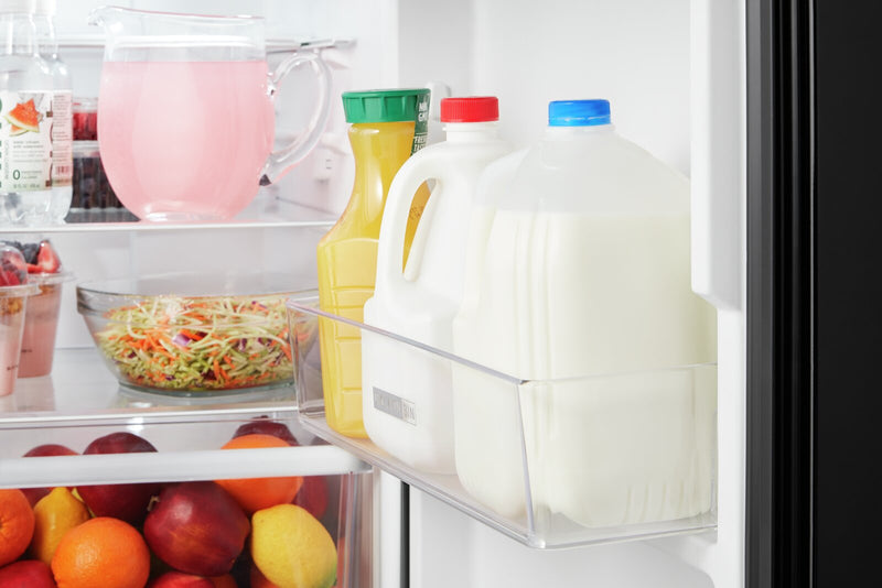 Réfrigérateur Whirlpool de 11,6 pi³ et de 24 po à congélateur supérieur - blanc - WRT312CZJW