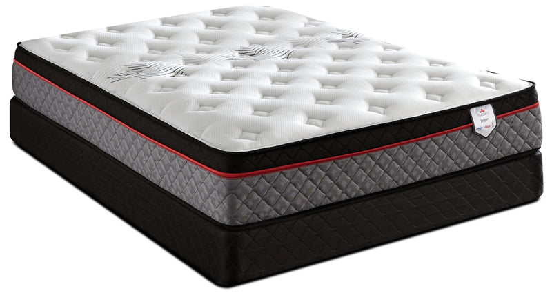 Ensemble matelas à Euro-plateau True North Jasper de Springwall pour lit double