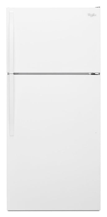 Réfrigérateur Whirlpool de 14 pi³ et de 28 po à congélateur supérieur - blanc - WRT314TFDW