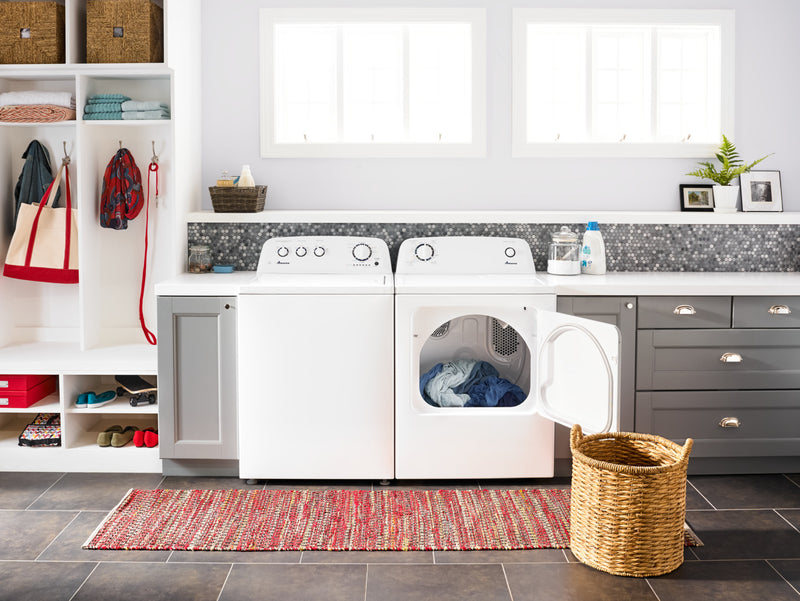 Sécheuse à gaz Amana de 6,5 pi³ - blanche - NGD4655EW