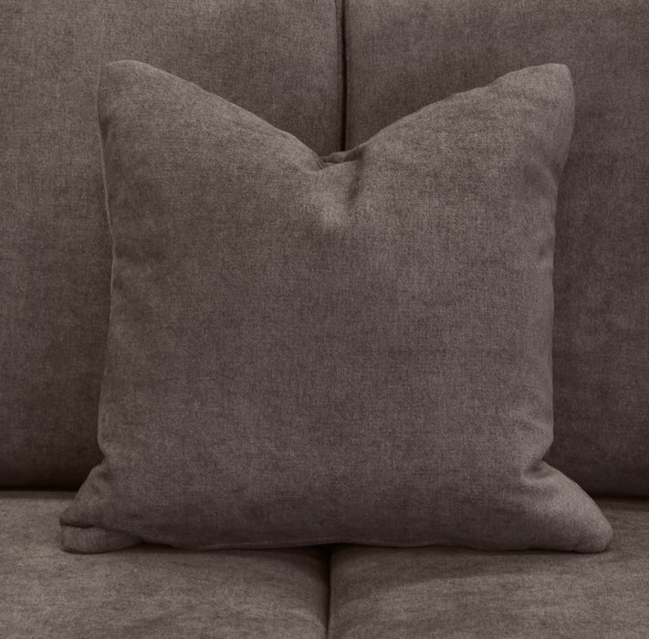 Sofa-lit double Becca en chenille –  anthracite
