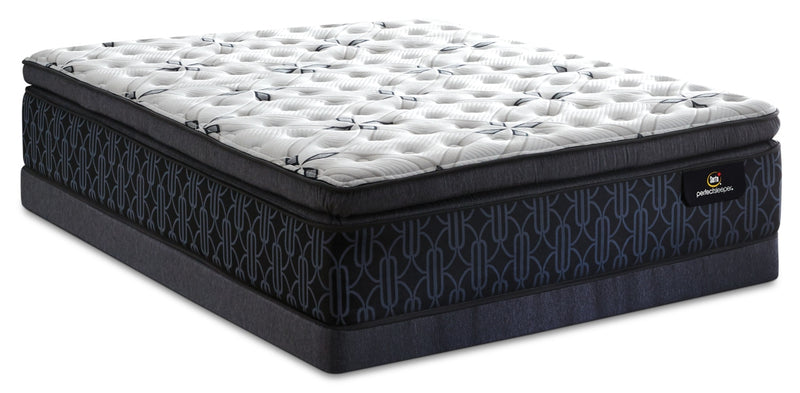 Ensemble matelas moelleux à plateau-coussin épais Mansell Perfect Sleeper de Serta pour lit simple