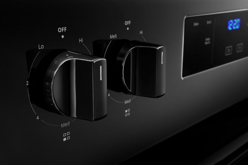 Cuisinière électrique Whirlpool de 4,8 pi³ - noire - YWFC150M0JB