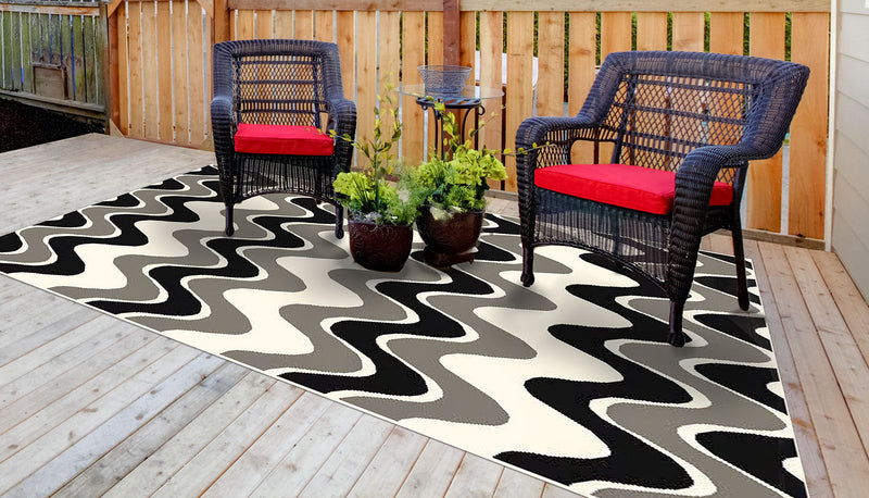 Carpette Captina pour l'intérieur et l'extérieur - 7 pi x 10 pi